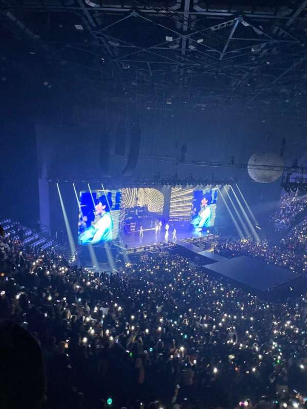 Accor Arena, section: Balcon P, row: 81, seat: 3