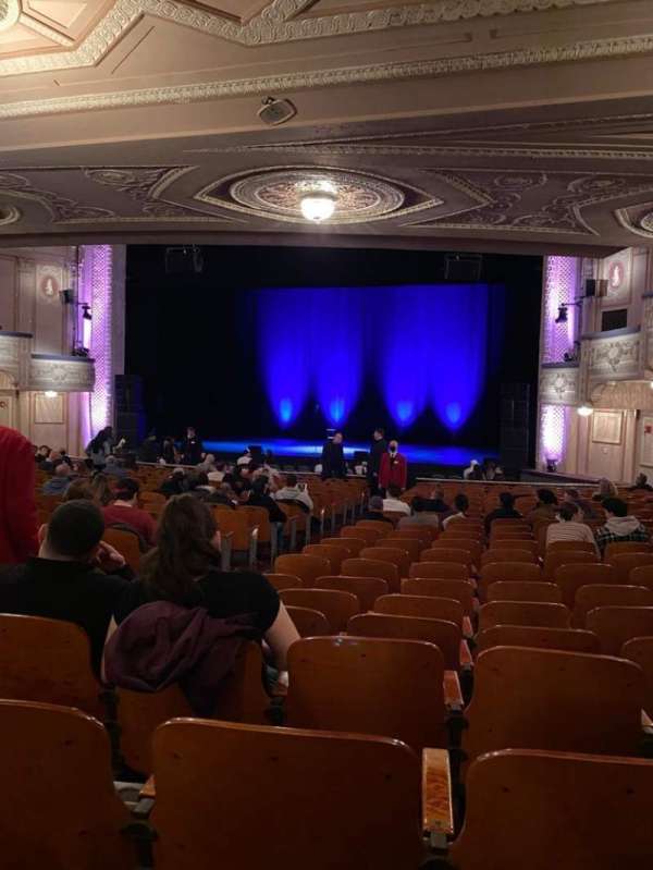 Miller Theater, section: Orchestra R, row: V, seat: 8