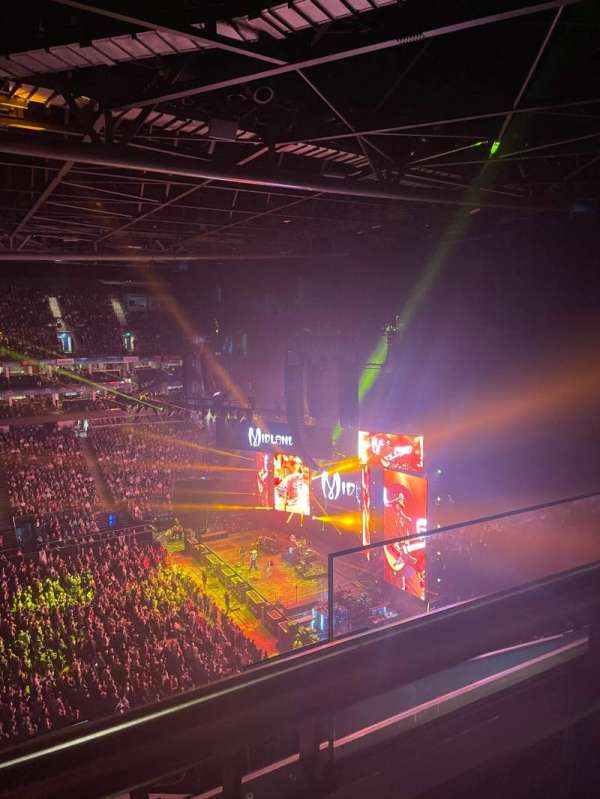 The O2, London, section: 420, row: H