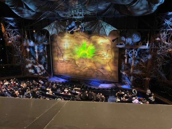 Gershwin Theatre, section: Front Mezzanine C, row: A, seat: 6