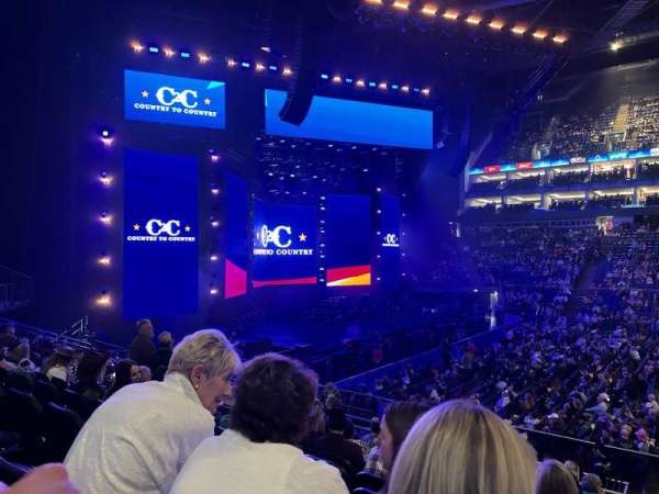 The O2, London, section: 101, row: T, seat: 45