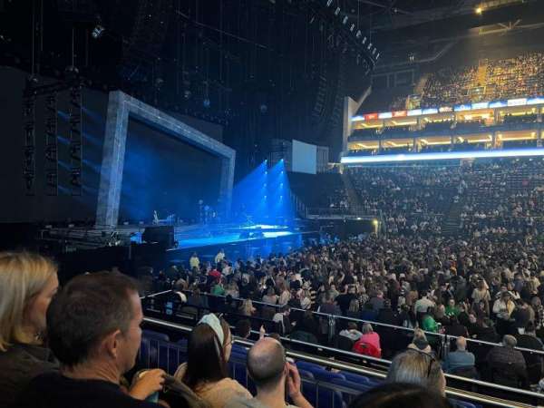 The O2, London, section: 101, row: K, seat: 39