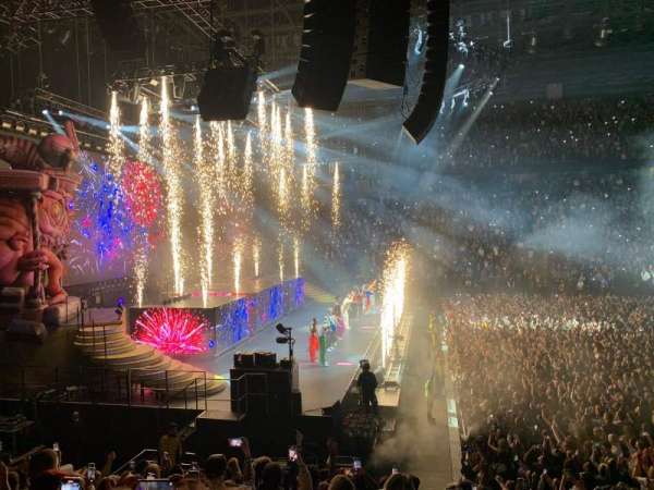 AO Arena, section: 102, row: N, seat: 12