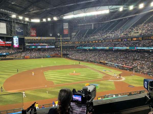 Chase Field, section: 212, row: 3, seat: 18