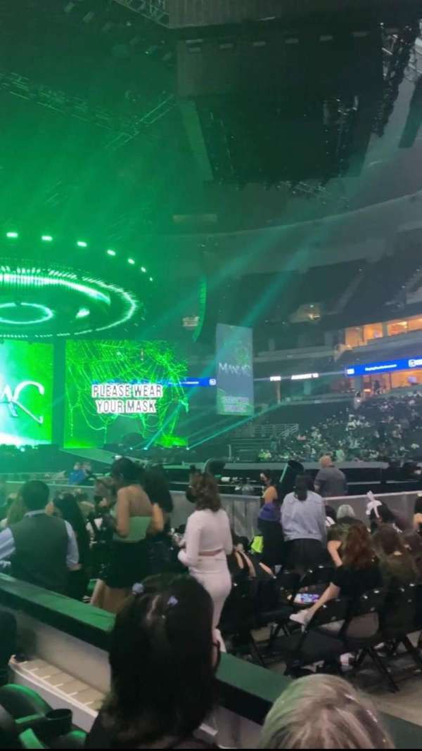 Honda Center, section: 207, row: B, seat: 5