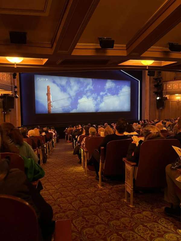 Booth Theatre, section: Orchestra L, row: P, seat: 1