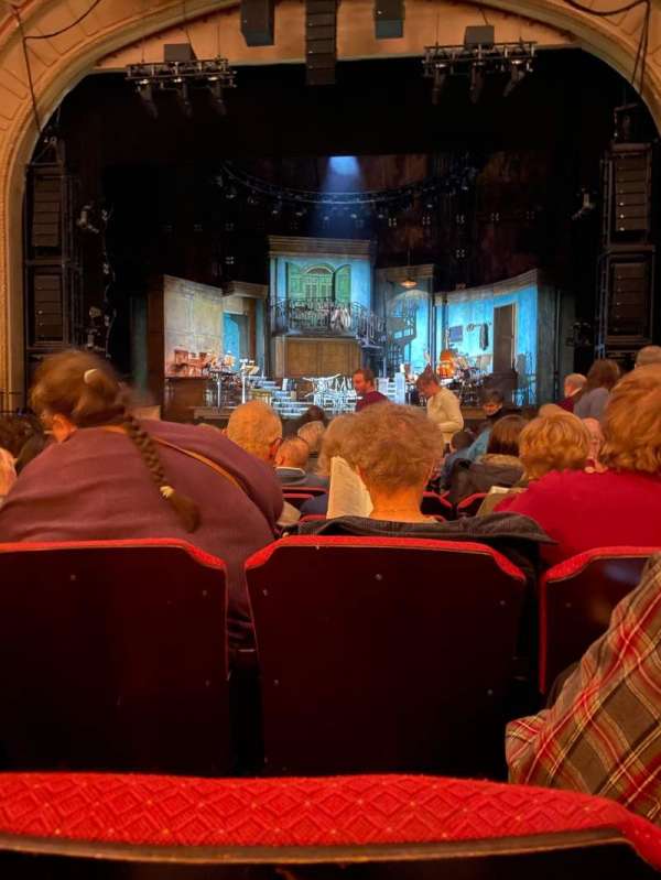 West Herr Auditorium Theatre, section: Orchestra C, row: P, seat: 103