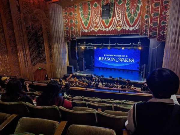 Paramount Theater, Oakland, section: Balcony, row: F, seat: 128