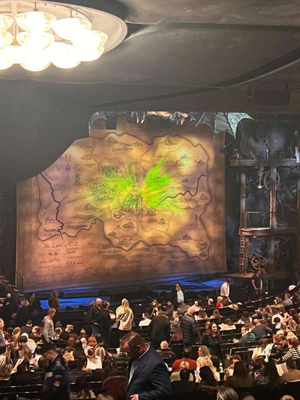 Gershwin Theatre, section: Orchestra L, row: ZZ, seat: 25