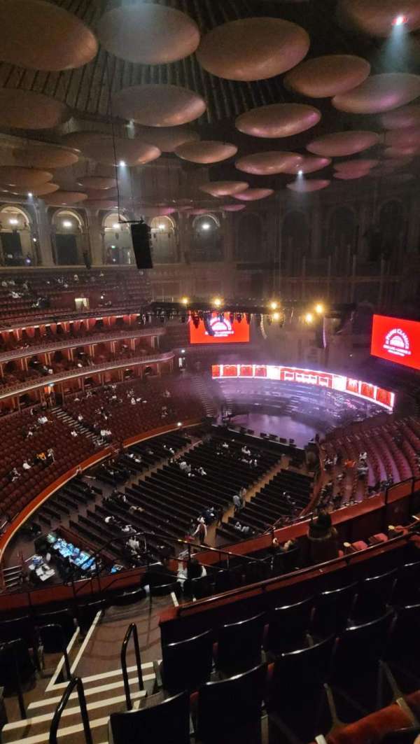 Royal Albert Hall, section: Rausing Circle V, row: 7, seat: 190