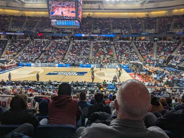 MVP Arena, section: 105, row: Q, seat: 13
