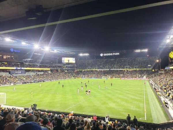 Geodis Park, section: 126, row: w, seat: 3