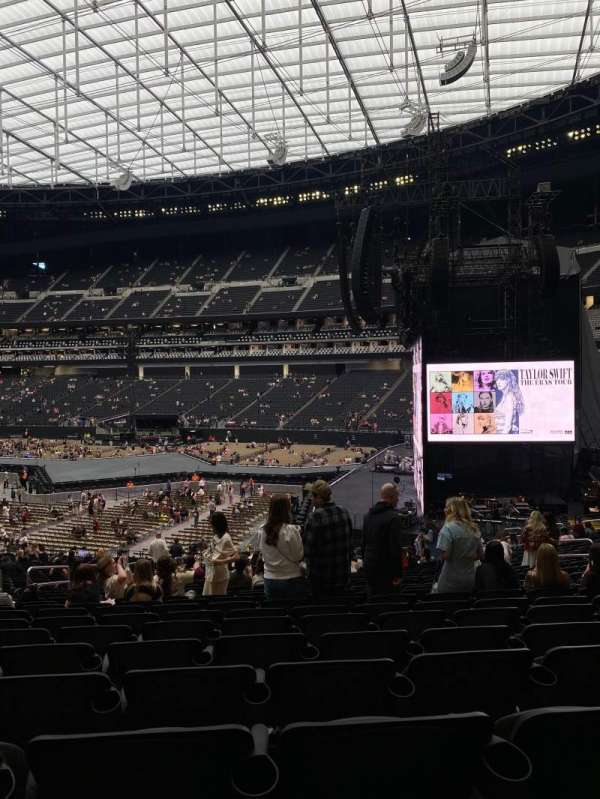 Allegiant Stadium, section: 128, row: 33, seat: 18