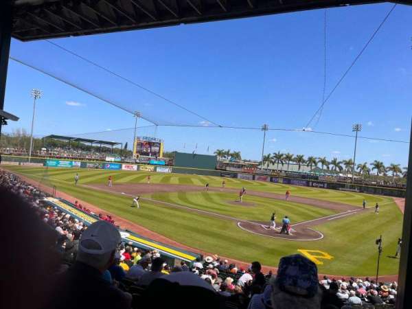 LECOM Park, section: Box 3, row: 20, seat: 4