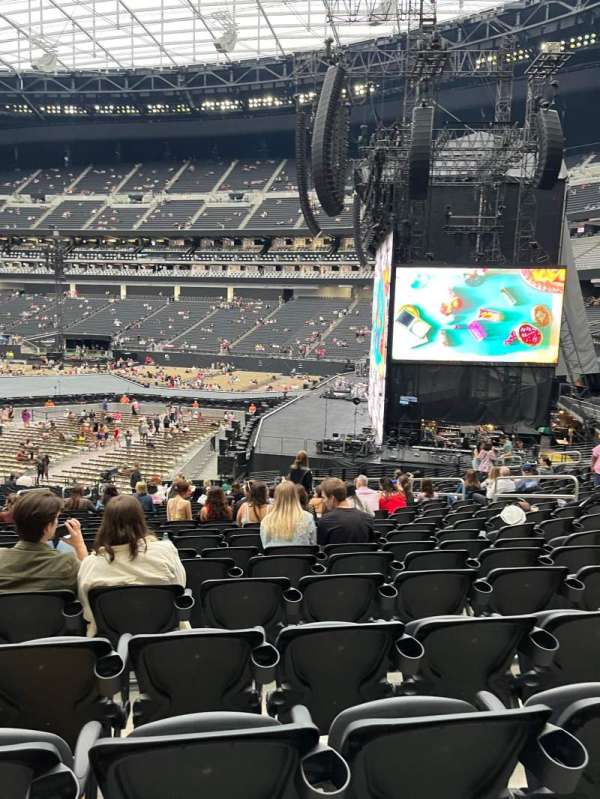 Allegiant Stadium, section: 128, row: 26, seat: 14