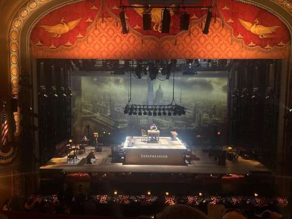 Bernard B. Jacobs Theatre, section: Mezzanine C, row: C, seat: 109