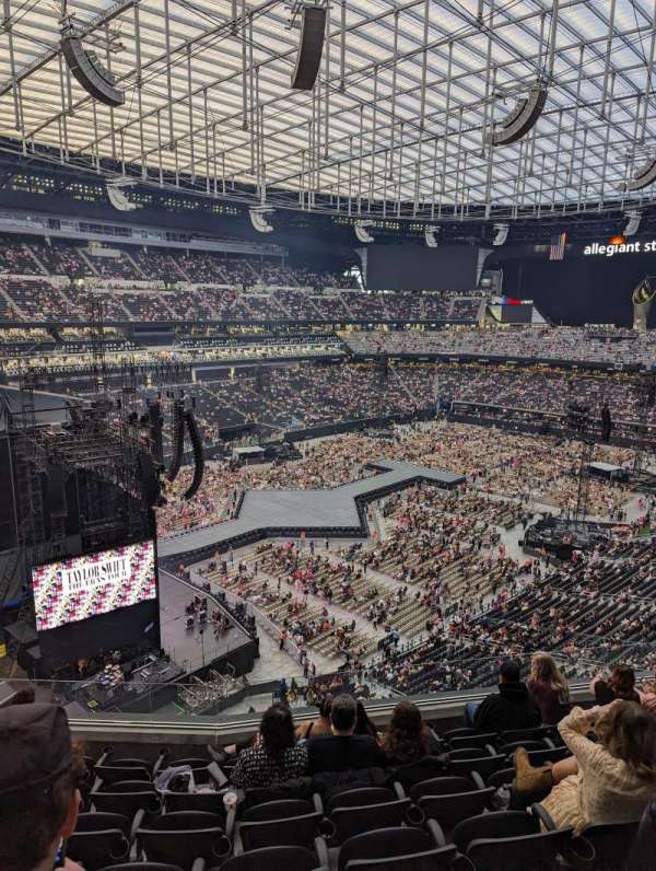Allegiant Stadium, section: 319, row: 7, seat: 12