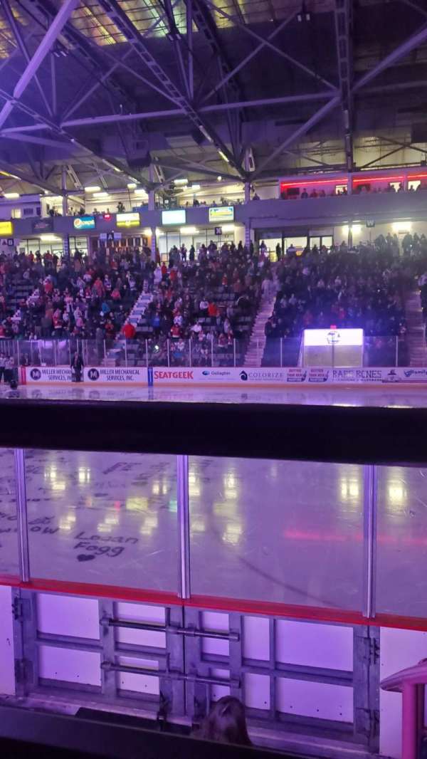 Harding Mazzotti Arena, section: O, row: 5, seat: 5