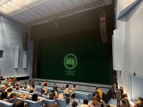 Taipei Performing Arts Center, section: 5F Right, row: 17, seat: 27