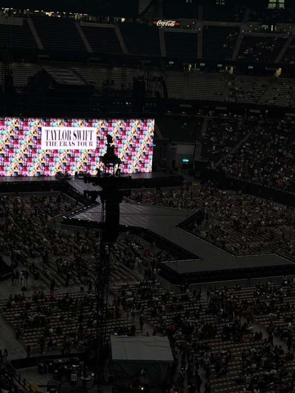 Allegiant Stadium, section: 304, row: 4, seat: 12