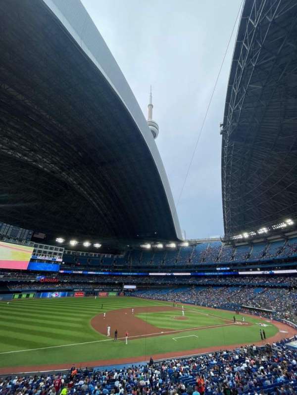 Rogers Centre, section: 233, row: 1, seat: 7