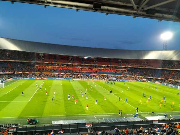 De Kuip, section: NN, row: 3, seat: 53