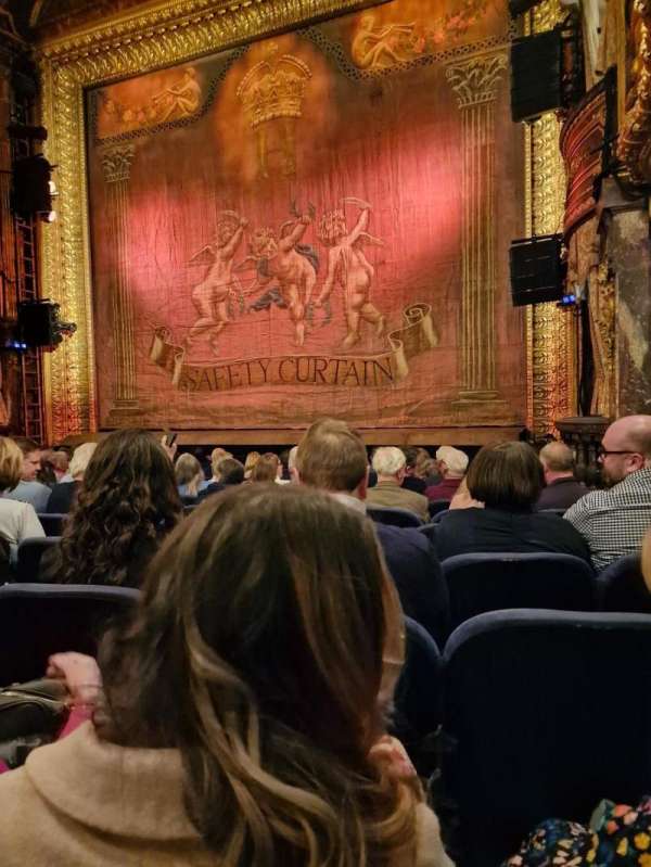 Theatre Royal Haymarket, section: Stalls, row: L, seat: 2
