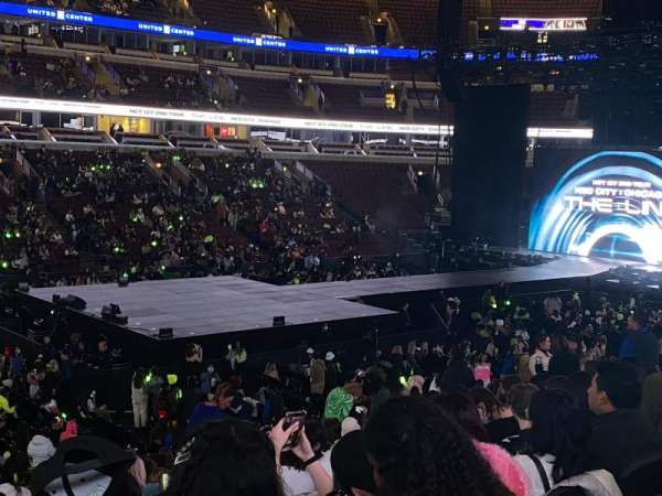 United Center, section: 102, row: 19, seat: 21