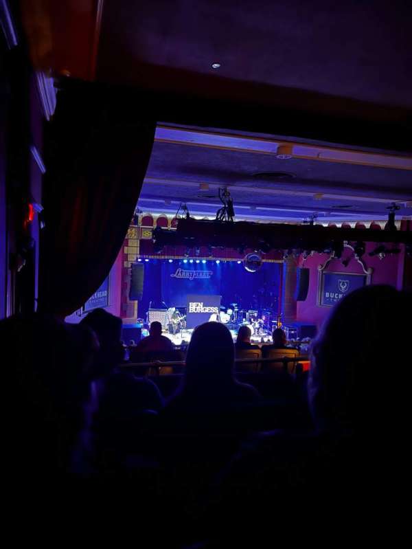 Buckhead Theatre, section: Balcony L, row: FF, seat: 1