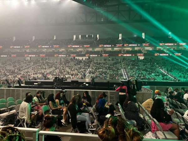 Dickies Arena, section: 106, row: 2, seat: 5
