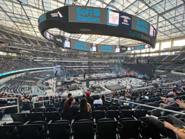 SoFi Stadium, section: 241, row: 19, seat: 7