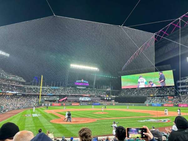 T-Mobile Park, section: 127, row: 12, seat: 3