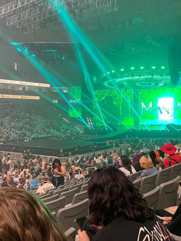 Dickies Arena, section: 108, row: 13, seat: 15