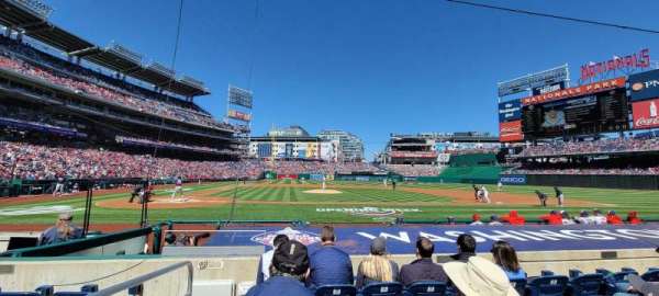 Nationals Park, section: 128, row: H, seat: 16