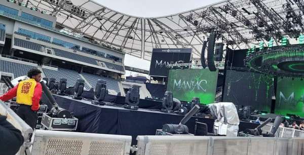 BMO Stadium, section: Floor A3, row: 33, seat: 11