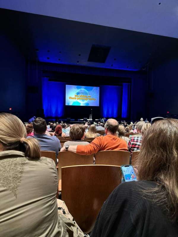 Ovens Auditorium, section: Orchestra LC, row: V, seat: 5