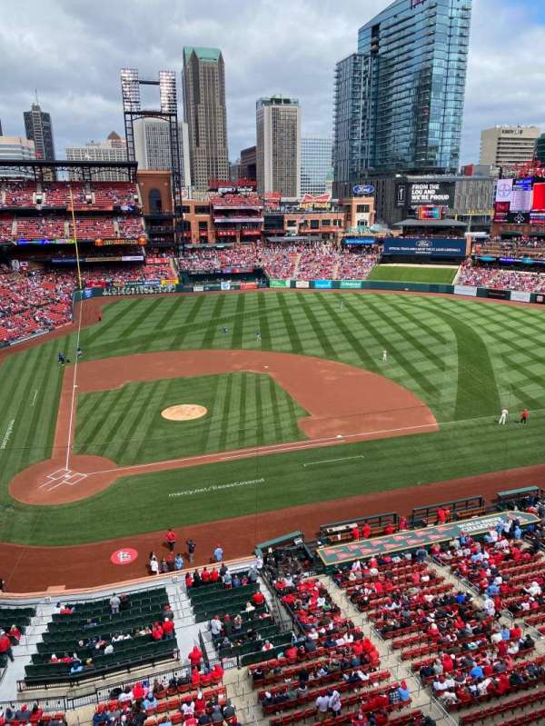 Busch Stadium, section: 346, row: 1, seat: 11
