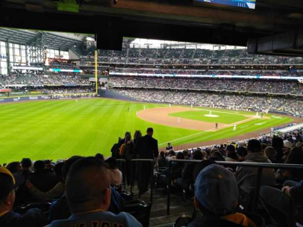 American Family Field, section: 231, row: 20, seat: 2