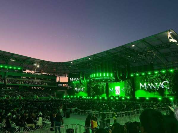 BMO Stadium, section: Figueroa Club A, row: G, seat: 5