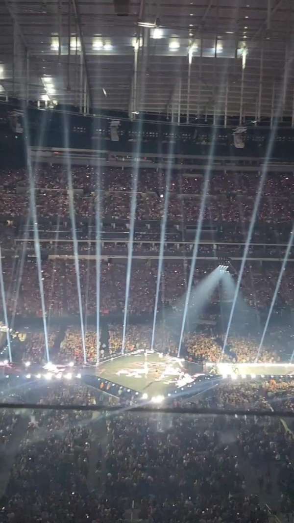 Allegiant Stadium, section: 314, row: 1, seat: 22