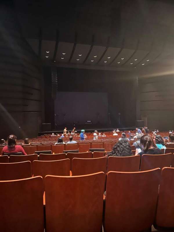 Bass Concert Hall, section: Orchestra 2, row: X, seat: 110