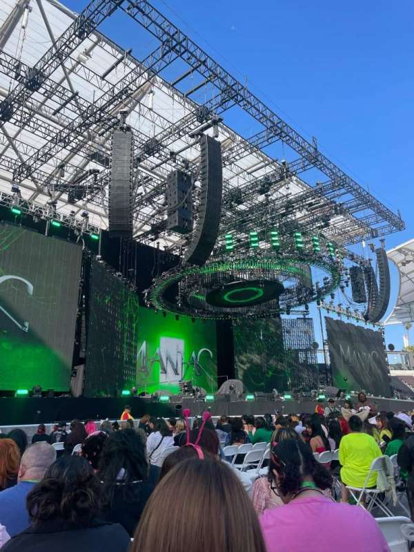 BMO Stadium, section: Floor A6, row: 11, seat: 9