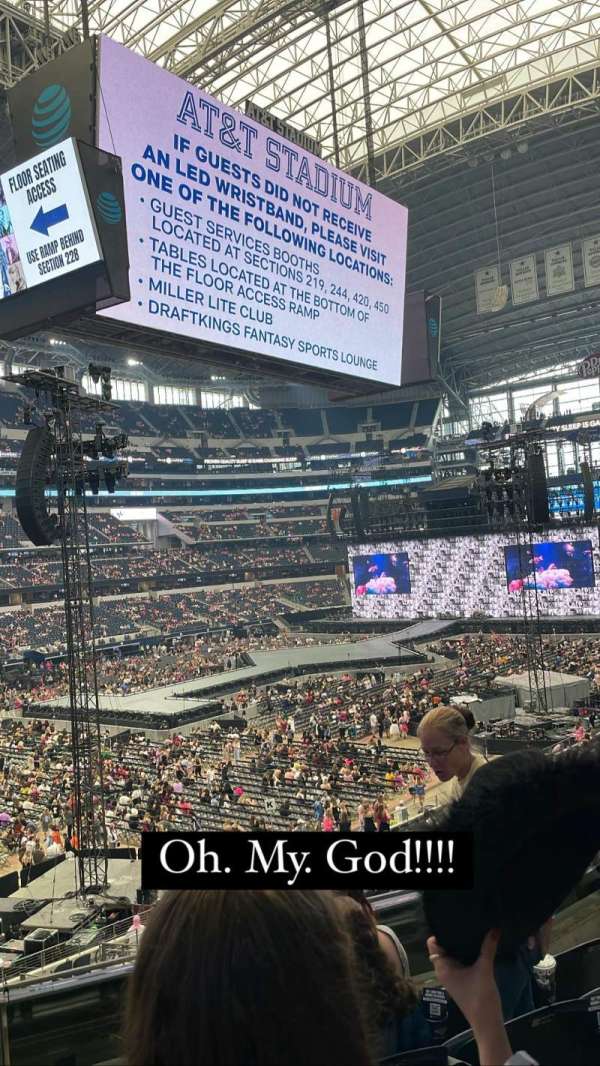 AT&T Stadium, section: 217, row: 5, seat: 6