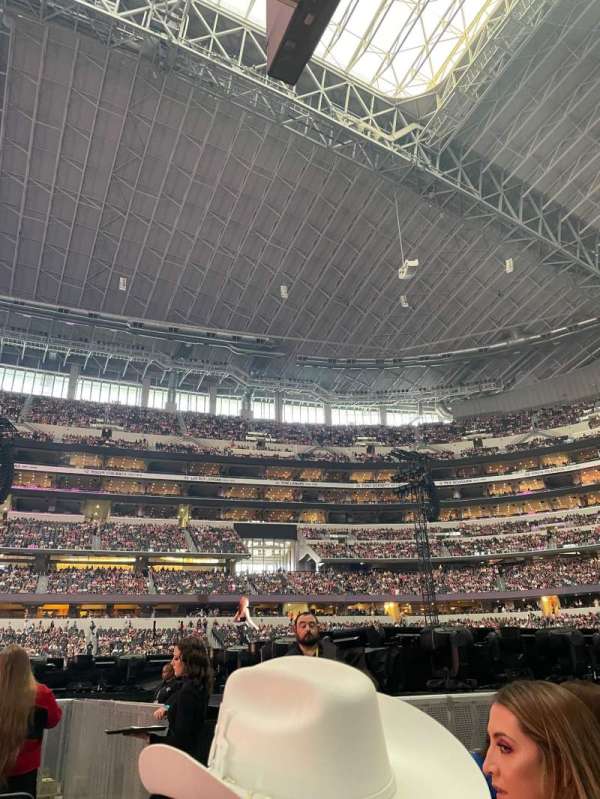 AT&T Stadium, section: Floor E, row: 10, seat: 12