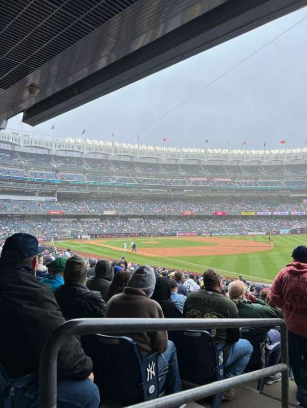 Yankee stadium, section: 110, row: 26, seat: 25