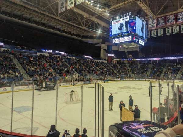 PeoplesBank Arena, section: 119, row: J, seat: 11