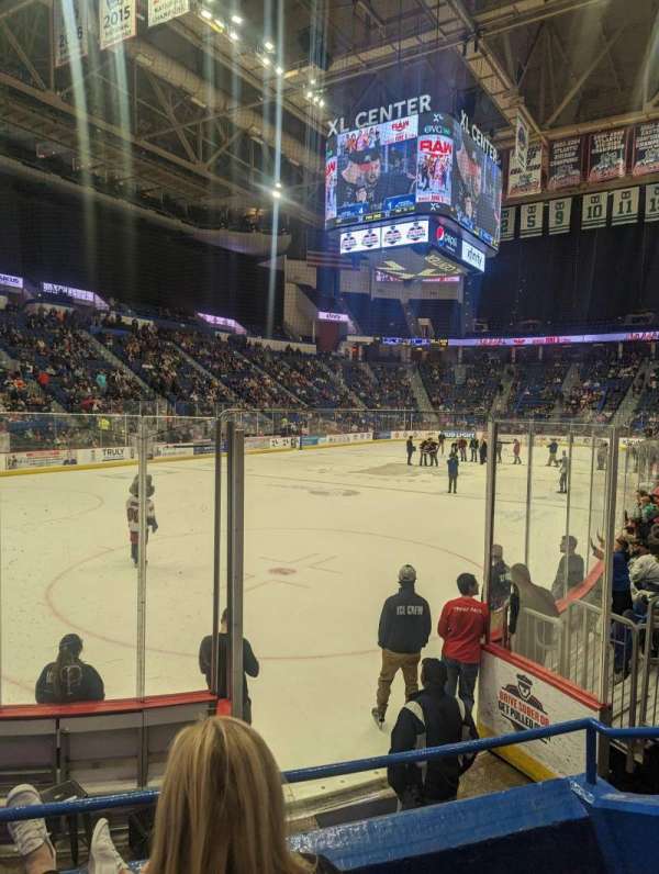 PeoplesBank Arena, section: 119, row: J, seat: 11
