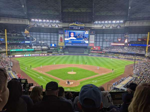 American Family Field, section: 329, row: 6, seat: 7