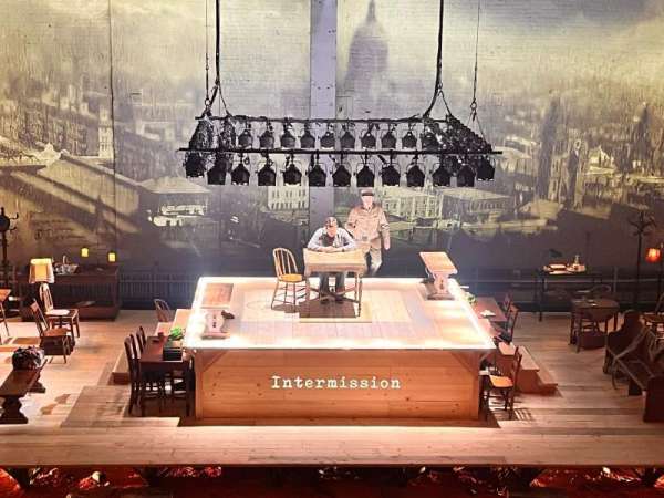 Bernard B. Jacobs Theatre, section: Mezzanine C, row: D, seat: 110