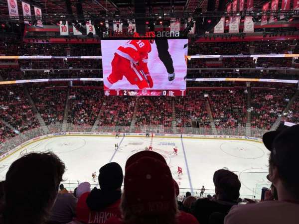 Little Caesars Arena, section: M28, row: 5, seat: 1